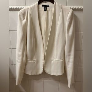 White Aqua blazer. Small